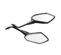 Motorbike Rearview Mirror Universial 2Pcs/Pair Motorcycle Rearview Rear View Side Mirrors Handlebar Bar End Mirror Motorbike Accessories Component