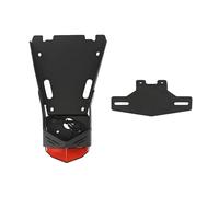 Motorbike Registration Plate Holder For BMW Tail Rear Light Lamp Registration Plate Holder Taillight License Bracket(Red Lampshade)