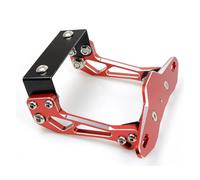 Motorbike Registration Plate Holder For Suzuki GSXR 600 750 1000 Universal Motorcycle License Plate Bracket License Plate Frame Holder(Red)