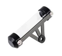 Motorbike Registration Plate Holder Universal Scooter Accessories Motorcycle Registration Tax License Plate Holder Single Black Acrylic