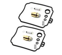 Motorbike Repairing Part 2 Sets Carburetor Repair Kit CARB Float Parts For Y-AMAHA XVS650A V-Star Classic 2001 2002 2003 2004 2005 2016