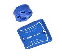 Motorbike Reservoir Accessories Front Rear Brake Fluid Reservoir Cover For Y-AMAHA MT09 Motorcycle Master Cylinder MT-09 Accessories 2014 2015 2016 2017 2018 2019 2020(Blue)