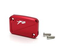 Motorbike Reservoir Accessories Motorcycle Accessories Front Brake Master Cylinder Fluid Reservoir Cover For Y-AMAHA FZS150 2013-2014(Black- Silver)