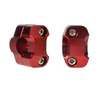 Motorbike Risers Handlebar 22mm 28mm Motorcycle Handlebar Fat Bar Riser Mount Clamps Adapter Aluminum Motorbike Off Road CNC