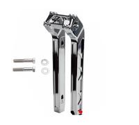 Motorbike Risers Handlebar 25mm Motorcycle Handlebar Risers 4"-14" Tall Pullback Riser Handle Rise Bars Clamp For For Dyna Street Bob For Sportster For Softail