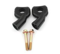 Motorbike Risers Handlebar For For Bobber T100 T120 Motorcycle Accessories Handlebar Bar Riser Clamps Adapter Speed Twin Black Raise the handlebars