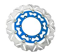Motorbike Rotors 320MM 260MM Front Brake Disc Brake Caliper Adaptor Bracket Fit For KTM XC XCF XCW SX SXF EXC EXCF Six Days 125-500(320mm Blue Disk)