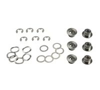 Motorbike Rotors 6/10PCS Brake Disc Bobbin Kits Fit For Harley For Yamaha For Honda For Bmw For Kawasaki For Suzuki For Triumph(6PCS silver)