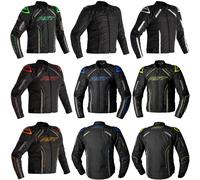 RST S-1 CE Mens Green Textile Motorcycle Jacket 46
