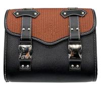 Motorbike Saddle Bag Bike Saddle Bag Bicycle Seat Wedge Pack For Road Bike Mountain Bike Motorcycle Saddle Bags Side Bag Motorcycle Seat(Size S Brown)