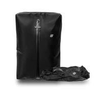 Motorbike Saddle Bags Luggage Vacuum Compression for Clothes Backpacks and Boarding Bags Travel Vacuum Sealed for Riding Travel Business Motorbike Rear Seat Carry Pouch(Black Without Window)