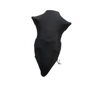 Motorbike Saddle Bags Universal Motorcycle Cover All Weather For Motorcycles Elastic Outdoor Against Dust Full Cover Sun UV Protection Motorbike Rear Seat Carry Pouch(Black)