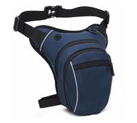 Motorbike Saddle Bags Waterproof Drop Leg Bag Thigh Hip Bum Belt Leg Waist Bags Travel Tour Riding Motorcycle Fanny Pack Men Women Tactical Travel Bag(Blue A)