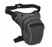 Motorbike Saddle Bags Waterproof Drop Leg Bag Thigh Hip Bum Belt Leg Waist Bags Travel Tour Riding Motorcycle Fanny Pack Men Women Tactical Travel Bag(Grey A)