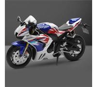 Motorbike Scale Model 1:12 For H-ONDA CBR1000RR-R Fireblade SP Motorcycle Model Ornaments Gifts Computer Desktop(White)