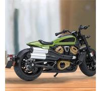 Motorbike Scale Model 1:12 For Harley For Davidson Sportster S Motorcycle Model Gift Giving Die-cast Static(Green)