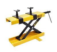 Motorbike Scissor Jack Lift 1100b/500KG Wide Deck Hoist Stand for ATVs Bike Motorbike 45x15cm Platform 90mm-400mm Heavy Duty Steel Dirtbike Table Bench Vehicle