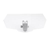 motorbike screen extender, Adjustable Windscreen Windshield, ABS Material, Easy Installation, Suitable for Most Motorcycles, Anodized