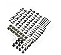 Motorbike Screw Fasteners Fixing Motorcycle Fairing Fastener For SUZUKI GSXR 600 750 1000 K1 K2 K3 K4 K5 K6 K7 K8 K9 K10 Windscreen Bolts Nuts Screws Bolt Nut Kit(Black)