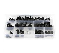 Motorbike Screw Fasteners Fixing Motorcycle Fairing Kit Fastener Screws Nut For Aprilia RSV4 2010 2011 2012 2013 2014 Motorbike Windscreen Bolts Clips Parts Bolt Nut Kit(Black)