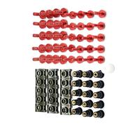 Motorbike screw Unicersal Motorcycle Fairing Screw Bolt Windscreen For Suzuki SV650/S SFV650 SFV 650 SV For GLADIUS GSR600/ABS GSR750/ABS EXC 125 200(Black- Silver)