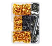 Motorbike Screws Compatible With Aprilia For Tuono For RSV4 For 1100RR For Misano 2020 190pcs Motorcycle Bodywork Screws Fairing Bolts Bolt Kit