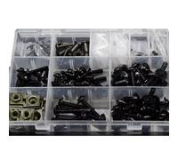 Motorbike Screws For CBR650R 2018 2019 Motorcycle Fairing Body For Bolt Kit Screw Spire For Speed Fastener Clip Mounting Nut Parts Upgrade(Black)