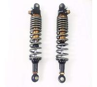 Motorbike Shock Absorbers,Heavy-Duty Shocks 360mm 365mm 370mm 375mm 380mm 390mm 8mm Spring Motorcycle Air Shocks Absorbers Replacement(380mm)