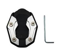 Motorbike Side Kickstand Pad For Motorcycle Bike Kickstand Extender Foot Side Stand Extension Pad Support Plate Enlarged Base Sidestand Rest Replacement