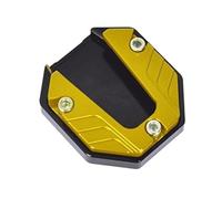 Motorbike Side Kickstand Pad For Motorcycle Kickstand Parking bracket Extender Foot Side Stand Extension Pad Motorbike Sidestand Replacement Enlarger Plate
