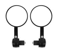 Motorbike Side Mirror For 7/8" Round Bar End Rear Mirrors Motorbike Rearview Mirror Aaccessories(White Glass)