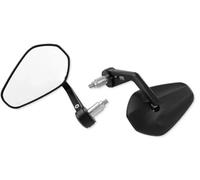 Motorbike Side Mirrors 7/8" 22 Mm Motorcycle Rear View Side Mirror Motorbike Universal Handle Bar End Mirrors Motorcycle Replacement Parts Handlebar Mirrors