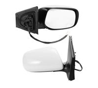 Motorbike Side Mirrors Fit for Toyota CorTrust2009-2013 Electric Rearview Mirror Adjustment UXCELL-Replacement(Right White)