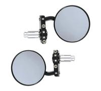 Motorbike Side Mirrors For Aprilia For Tuono For Mana For Dorsoduro For Shiver 7/8" Motorcycle Rear View Round Handle Bar End Foldable Motorcycle Mirrors
