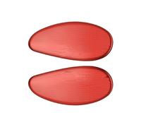 Motorbike Side Mirrors For CBR1000RR Motorcycle Rearview Mirror Block Off Base Plates Cover Code Cap For CBR 1000 RR CBR1000RR-R For Fireblade SP 2023(Red)