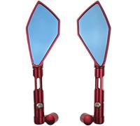 Motorbike Side Mirrors For GSXS 1000 For GSX-S1000 For GSX-S750 For Gladius 650 For GSR 750 600 Long Short Motorcycle Mirrors Accessories(Short Red)
