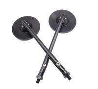Motorbike Side Mirrors For Interceptor 650 For Trident 660 Motorcycle Black Rearview Mirror Round Side Mirrors