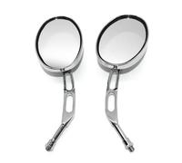 Motorbike Side Mirrors For Keeway For Cruiser 250 For Dorado 250 For Blackster 250 For Superlight For Colt 250 Rear View Mirror Set For Motorcycle Motorcycle Rearview Mirror (Color : Chrome)