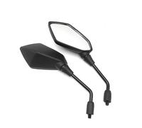 Motorbike Side Mirrors For Pegaso 650 For SR 50 For Tuono Motorcycle 8/10 MM Side Rear View Mirror Motorcycle Reversing Auxiliary Accessories(Carbon Fiber Color)