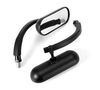 Motorbike Side Mirrors For Road For Royal For Star For Stratoliner For Virago For Vmax Motorcycle 8 Mm 10 Mm Side Rearview Mirrors Motorcycle Rearview Mirror(Black)