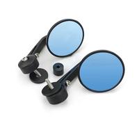 Motorbike Side Mirrors For Svartpilen For 401 250 701 Blue Glass Rearview Round Handlebar Bar End Rear View Side Mirrors Motorcycle Accessories Motorcycle Handlebar End Mirrors