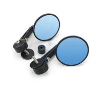 Motorbike Side Mirrors For Svartpilen For 401 250 701 Blue Glass Rearview Round Handlebar Bar End Rear View Side Mirrors Motorcycle Accessories Motorcycle Handlebar End Mirrors