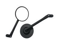 Motorbike Side Mirrors For Y&amaha Sxr125 Sxr700 Sxr900 Motorcycle 360° Adjusting Vintage Rearview Mirror 8mm 10mm Black Round Motorcycle Mirrors