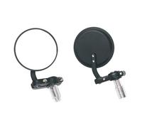 Motorbike Side Mirrors For Z1000 Z750 Er-6f Er-6n Vn Series For Ve&rsys Klx Series 7/8" Motorcycle Rear View Round Handle Bar End Foldable Motorcycle Mirrors