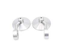 Motorbike Side Mirrors Motorcycle Bar End Mirrors For R-NINE For T-Racer For For T-Scrambler For For T-Urban Adjustable Handlebar(Silver)