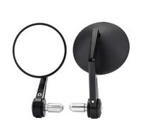 Motorbike Side Mirrors Motorcycle Bar End Mirrors For V-Strom 650XT For GSX600 For Skywave Dl650a Adjustable Rearview Mirror(Round)
