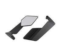 Motorbike Side Mirrors Universal Foldable Fixed Wing Rearview Mirror Motorcycle(C)