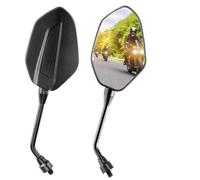 Motorbike Side Mirrors Universal Side Mirrors 7 8" 22mm Clamp M8 M10 Motorcycle Rear View Mirror(Without MirrorHolder)