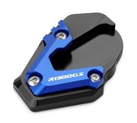 Motorbike Side Stand Foot Extender For BMW For R1300GS R 1300 GS ADV 2023-2025 Motorcycle Kickstand Pad Foot Side Stand Extansion Plate Tire Valve(Blue)