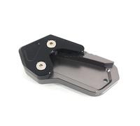 Motorbike Side Stand Pad For AK550 AK 550 2017 2019 Motorcycle CNC Kickstand Foot Side Stand Extension Pad Support Plate Anti-Sinking(Titanium)